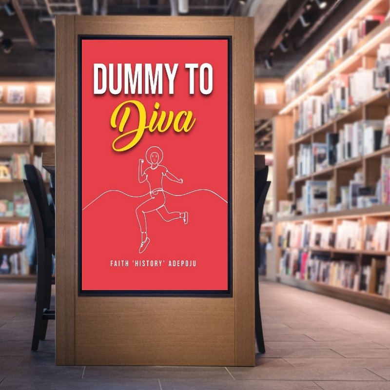 Dummy to Diva in bookstore.jpg